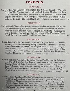 Antique Book 1900 Story of One Hundred Years Hard Cover Engravings, Paintings