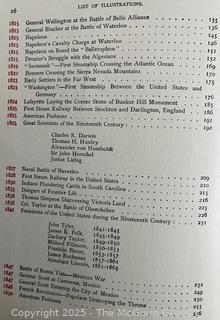 Antique Book 1900 Story of One Hundred Years Hard Cover Engravings, Paintings