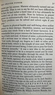 The Power of Positive Thinking by Norman Vincent Peale 1952 Second Edition
