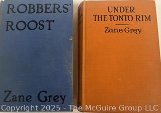 Two (2) Zane Gray Western Novels HB