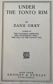 Two (2) Zane Gray Western Novels HB