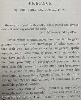 1890 Imperial Germany: a critical study of fact and character 1890 by Sidney Whitman [Leather Bound]