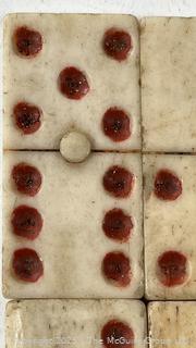 Examples of antique dominoes