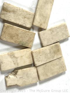 Examples of antique dominoes