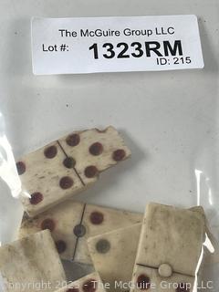 Examples of antique dominoes