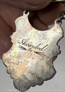 1880's Era Demorest Prohibition Prize silver temperance medal
