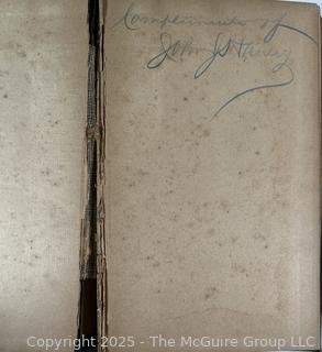 Six (6) HB Books Including 1925 NY Legislative Manual, First Edition of Faith Gartney's Girlhood by D.T. Whitney and Day of Battle by Van de Waer