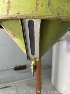 Antique Gravity Cream Separator Dairy Farm Green