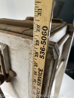 Blanchard Painted Standing Butter Churn
