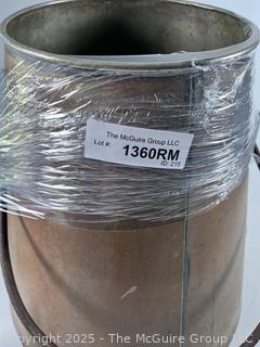 Copper Jug w/ Handle Measures 12"W at Base and 15.5"T