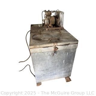 1930's 2-Can Milk Cooler