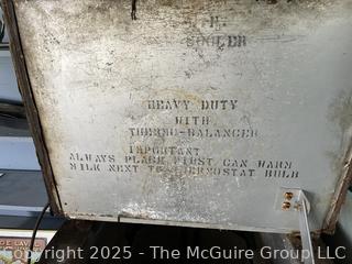 1930's 2-Can Milk Cooler