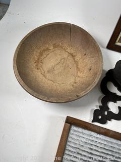 Washboards, Framed Washing Machine Information, Bowl Etc