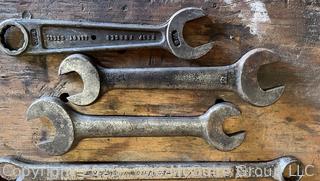 Selection of SAE and Metric open-end wrenches