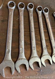 Selection of SAE and Metric open-end wrenches