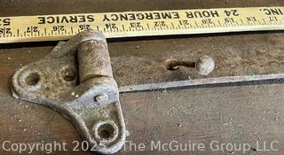 Grouping of Iron and Steel Door and Gate Hinges