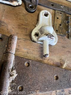 Grouping of Iron and Steel Door and Gate Hinges