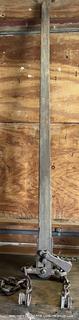19th C Chain Tightener. Handle Measures 60" Long