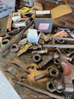 General Farm Hardware Supplies Including Trivet Repair Tool Used When Replacing  Cutting Knives on Sickle Bar Mowing Machines