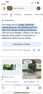 Badger Hand Crank Wire Cable Winch