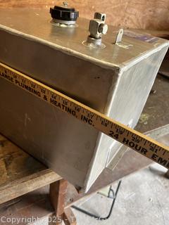 13 Gallon Aluminum Marine Fuel Tank Manufactured by RDS. Part # 59180