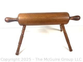 Antique footstool from the late-1800s