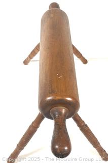 Antique footstool from the late-1800s