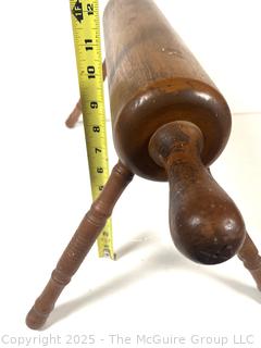 Antique footstool from the late-1800s