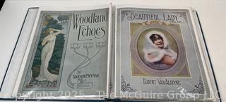 Collection of Sheet Music from the 1910-1920's (Art Nuovo)