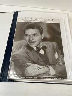 Collection of sheet music from the 1930-40's