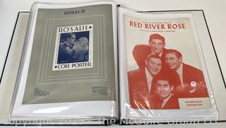 Collection of sheet music from the 1930-40's