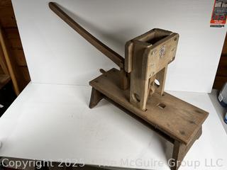 Primitive Press for Fruit or Butter or ??