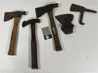 Group of carpenter's axes