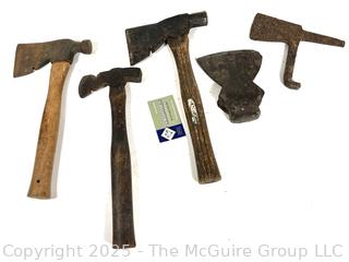 Carpenter's Axes and Roofing Hammers