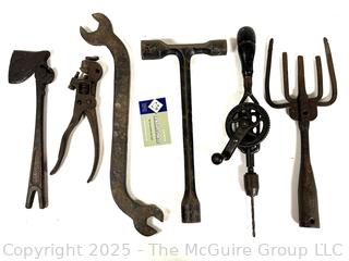 Hand Tools Including Some Forged 