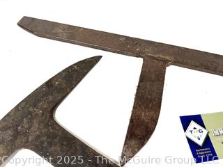 Wood splitting knives