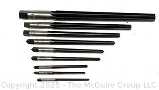 MORSE TAPER PIN/REAMER SET IN WOOD CASE No. 680