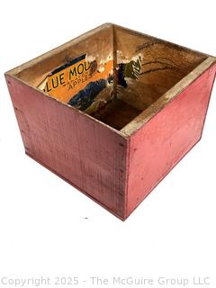 ???????? Wooden storage box made of recycled wood