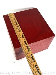 ???????? Wooden storage box made of recycled wood