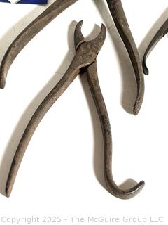Collection of antique pliers/crimpers