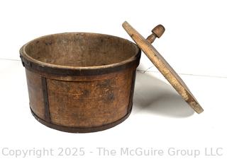 Antique Cheese Form Box