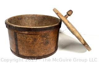 Antique Cheese Form Box