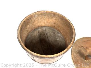 Antique Cheese Form Box