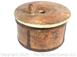 Antique Cheese Form Box