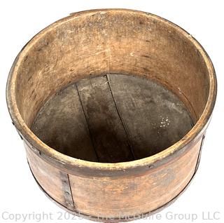 Antique Cheese Form Box