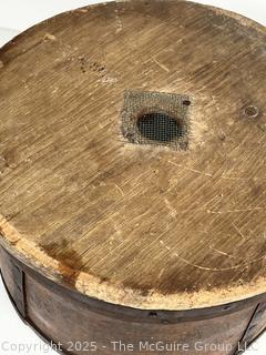 Antique Cheese Form Box