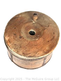 Antique Cheese Form Box