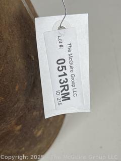 Galvanized lidded bucket