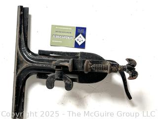 Antique Wentworth Saw Sharpening Clamp
