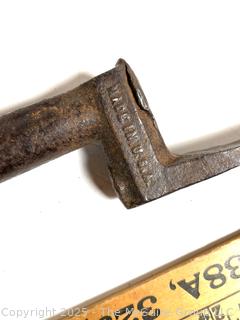 Three (3) long Antique Slate Shingle Rippers, Shingle Remover Slate Puller Roofing tools
